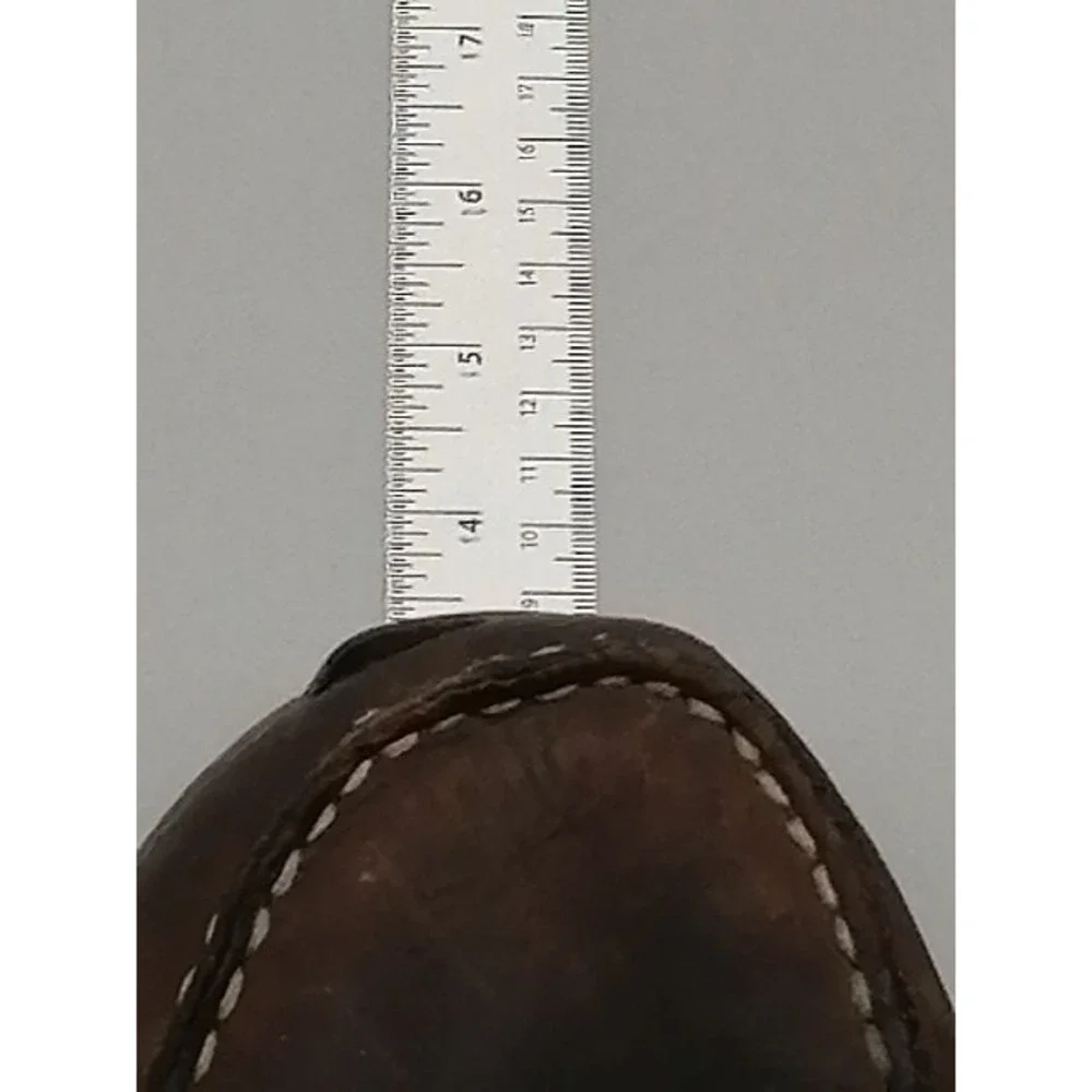 Carhartt Boots Mens Brown 11.5 Wide Leather Work Boot Lightweight Ankle CMX4023